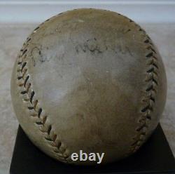 Babe Ruth 1934 Tour of Japan Signed Baseball PSA/DNA Gehrig Foxx Game Used