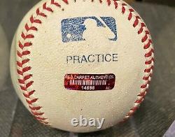 Bill Clinton Signed Autographed Official MLB Game Used Practice Baseball COA
