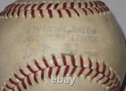 Billy Williams #399 Home Run Game Used Signed Baseball 1974 Chicago Cubs HOF