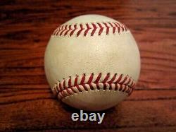 Blake Snell Rays 2019 ALDS Game Used STRIKEOUT Baseball vs Astros 10/5/2019 K #3