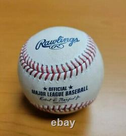 Bryce Harper Authentic Game Used HOME RUN Hit BALL Phillies MLB Baseball 4/6/22