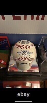 Bryce Harper Phillies 2022 Game Used Single 1B 6/17/2022 vs Nationals