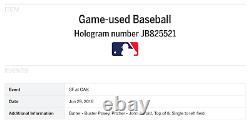 Buster Posey Single + Double Career Hits #924+925 Game-used Mlb Baseballs Giants
