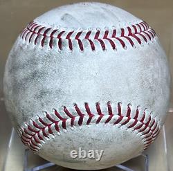 CLAYTON KERSHAW 5-PITCH 2-OUT GAME-USED BASEBALL CAREER WIN 199 v GIANTS 4/12/23