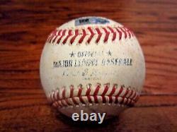 Cal Raleigh Mariners Game Used SINGLE Baseball 7/29/2022 vs Astros Verlander OUT