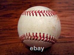 Cal Raleigh Mariners Game Used SINGLE Baseball 7/29/2022 vs Astros Verlander OUT