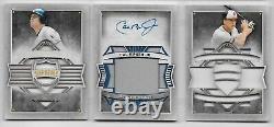 Cal Ripken Jr 2015 Topps Supreme 09/10 Game Used Jersey Patch Auto Autograph