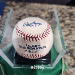 Cal Ripken Jr. Baltimore Orioles Hof Farewell Tour Baseball (game Used) 2001