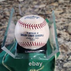 Cal Ripken Jr. Baltimore Orioles Hof Farewell Tour Baseball (game Used) 2001