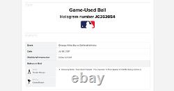 Carlos Rodón Career Strikeout #311 Game-used Baseball 7/3/2017 White Sox Mlb