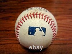 Charlie Blackmon Rockies Game Used SINGLE Baseball 8/17/2020 Hit #1282 vs Astros