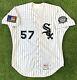 Chicago White Sox Game Worn Mlb Baseball Jersey Vintage 1994 125th Patch Wilson