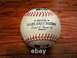 Colby Rasmus Astros Game Used TRIPLE Baseball 4/12/2015 Hit #676 vs Rangers MLB