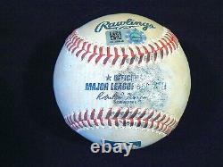 Corey Seager 2020 Dodgers Game Used Home Run Baseball #87/career MLB Authentic