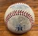 Cristian Javier Astros Game Used Strikeout Baseball 4/17/2023 Space City Logo K