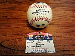 Dallas Keuchel Astros Game Used STRIKEOUT Baseball 5/13/2018 K #832 vs Rangers