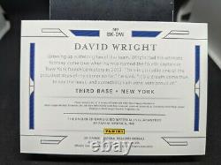 David Wright 2019 National Treasures Bat Knob 1/1 Relic NY Mets Game Used