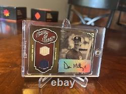 Don Mattingly, Don Russ, 2005 Timber And Threads Game Use Patches? /5 Auto