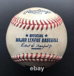 Dustin Pedroia Signed Official Major League Game Used Baseball Boston Red Sox