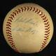 Early Career 1950's Willie Mays Signed Game Used Nl Giles Baseball Jsa Coa Auto