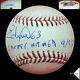 Edmundo Sosa Autographed Game Used Hit #67 9/7/21 Jsa/mlb Coa St Louis Cardinals