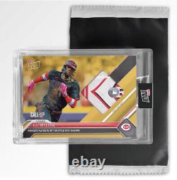 Elly De La Cruz 2023 TOPPS NOW Game-used Hit 4 CYCLE Relic /199 or Lower PRESALE