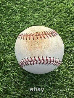 Freddie Freeman Atlanta Braves Game Used Baseball Double 2018 MLB Auth Dodgers