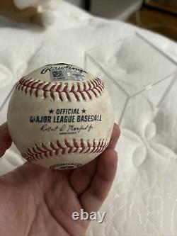 Game Used Andy Pettitte Retirement Day Ball