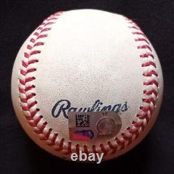 Game Used Ball Adley Rutschman 1st Home Run Game At Camden Yards 7/7/22 Orioles