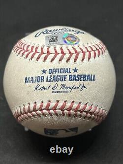 Game Used Baseball 4/19/2021 Mookie Betts Dodgers Hit By Pitch 23rd HBP