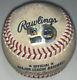 Game Used Baseball Mlb 9-25-22 Cleveland Guardians Division Clinching Game