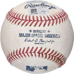 Game Used Gleyber Torres Yankees Baseball