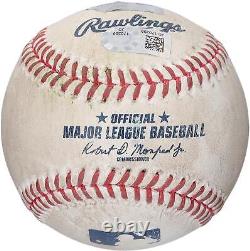 Game Used Gleyber Torres Yankees Baseball Fanatics Authentic COA Item#12755212