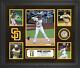 Game Used Manny Machado Padres Baseball Collage Item#11239463