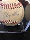 Gary Sanchez Game Used Baseball Rookie Year Autographed Baseball 8/28/16