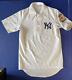 Gene Monahan Ny Yankees Athletic Trainer Game Worn Used Polo Shirt