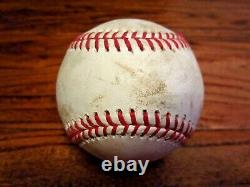 George Springer Astros Game Used SINGLE Baseball 8/12/2020 Hit #791 vs Giants