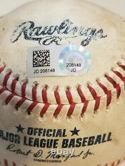 Giancarlo Stanton New York Yankees Game Used Baseball MLB Authenticated