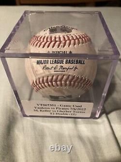 Gleyber Torres Game Used MLB Authenticated Double 2022