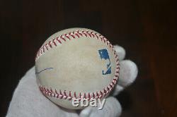 Grant Balfour 2013 game used Final Out Save strikeout K baseball Oakland Record