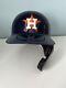 Houston Astros #9 Game Used Navy Batting Helmet Rhh Single Earflap Rawlings