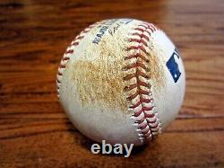 Hunter Renfroe Red Sox Game Used RBI DOUBLE Baseball ALCS 1 10/15/2021 vs Astros