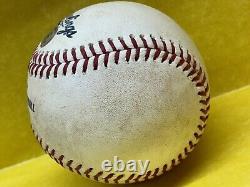JAKE CRONENWORTH of SAN DIEGO PADRES 2022 3-RBI Triple MLB Game Used Baseball
