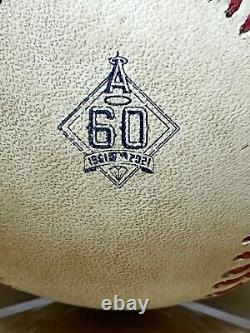 JARRED KELENIC 11TH CAREER HIT 1B GAME-USED ANGELS 60th LOGO MLB BASEBALL BRAVES