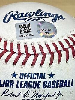 JESUS SANCHEZ 13TH CAREER HIT v NOLA RBI 1B GAME-USED MLB HOLO BASEBALL 6/30/21