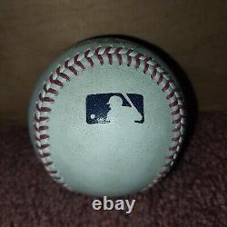 JULIO RODRIGUEZ (Groundout to 2B & Pickoff to 1st) MLB Game Used Ball 9/2/23