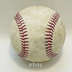 Jake Arrieta Final Career Hit 8/18/21 MLB Game Used Baseball Career Hit #63