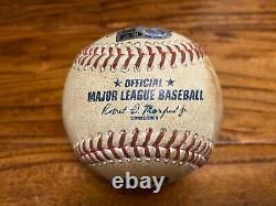Jarred Kelenic Mariners ALDS Game Used Baseball 10/11/2022 Hit Out vs Astros