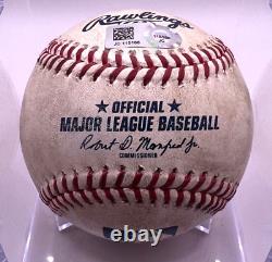 Javier Baez 1b Career Hit #628 Game-used Baseball 2020 Chicago Cubs Tigers Mlb