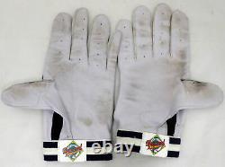 Jay Buhner Unsigned Game Used Franklin Batting Gloves BONE Mariners 195345